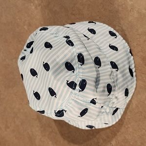 TARGET Kids Whale Print Swim Hat Size 12-18 months